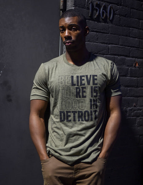 Believe There is Good in Detroit Tee – Detroit Respect