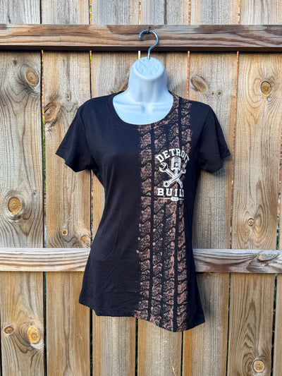 Detroit Built Tire  Ladies Tee