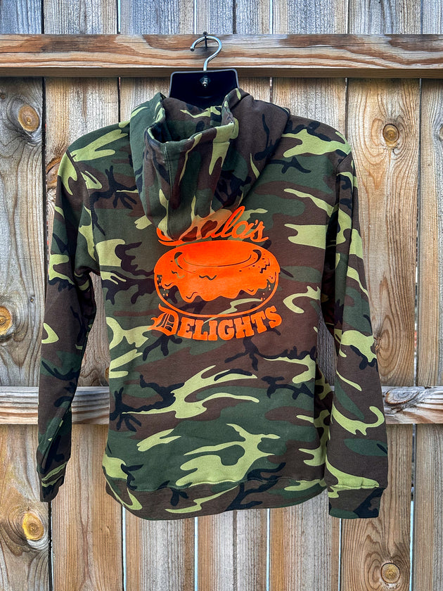 Dilla’s Delights limited Edition Camo Hoodie