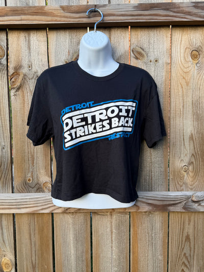 Detroit Strikes Back Ladies Crop Tee