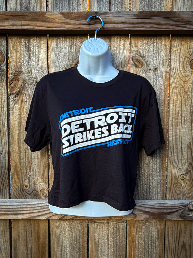 Detroit Strikes Back Ladies Crop Tee