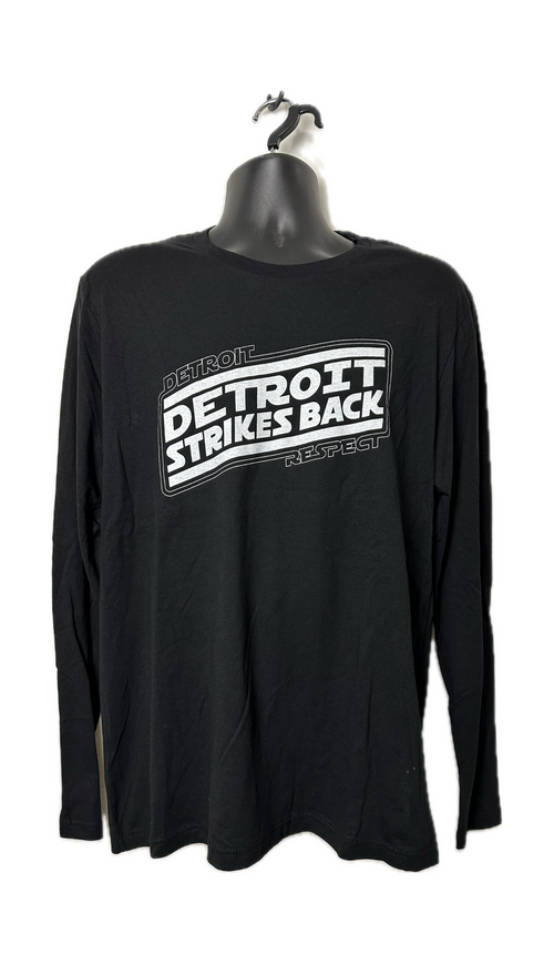 Detroit Strikes Back men’s long sleeve T-shirt