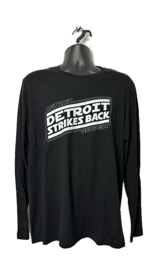 Detroit Strikes Back men’s long sleeve T-shirt