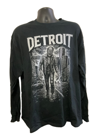 Detroit Zombie long sleeve tee