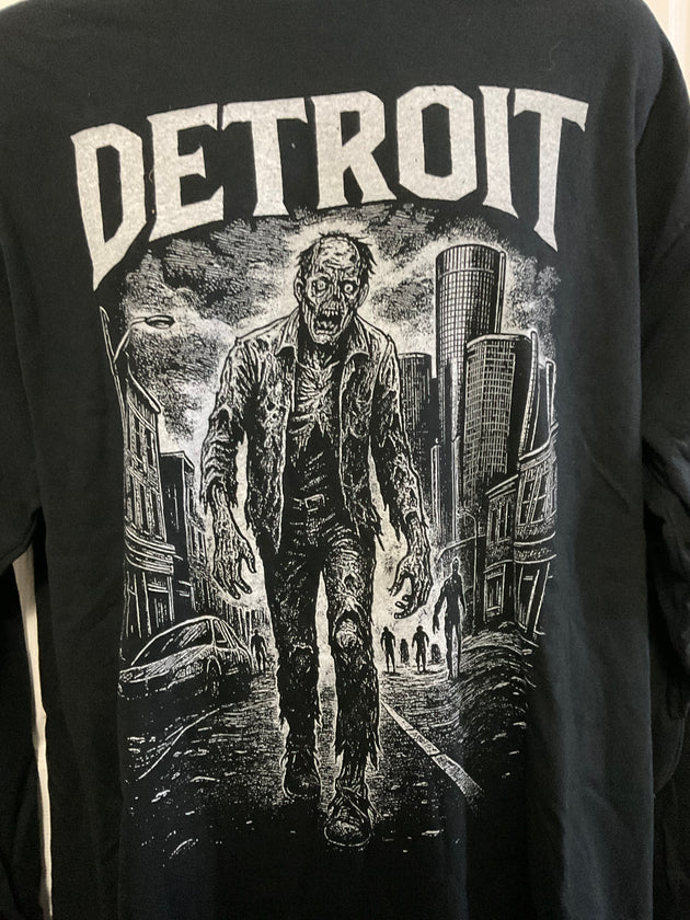Detroit Zombie long sleeve tee