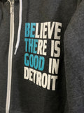 Be The Good unisex zip up hoodie