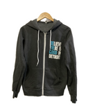 Be The Good unisex zip up hoodie