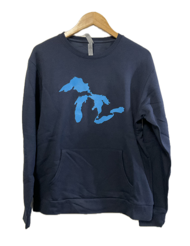 Great Lakes unisex pocket crew