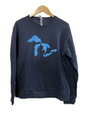 Great Lakes unisex pocket crew