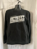 Detroit strikes back  crew neck sweatshirt with front pocket