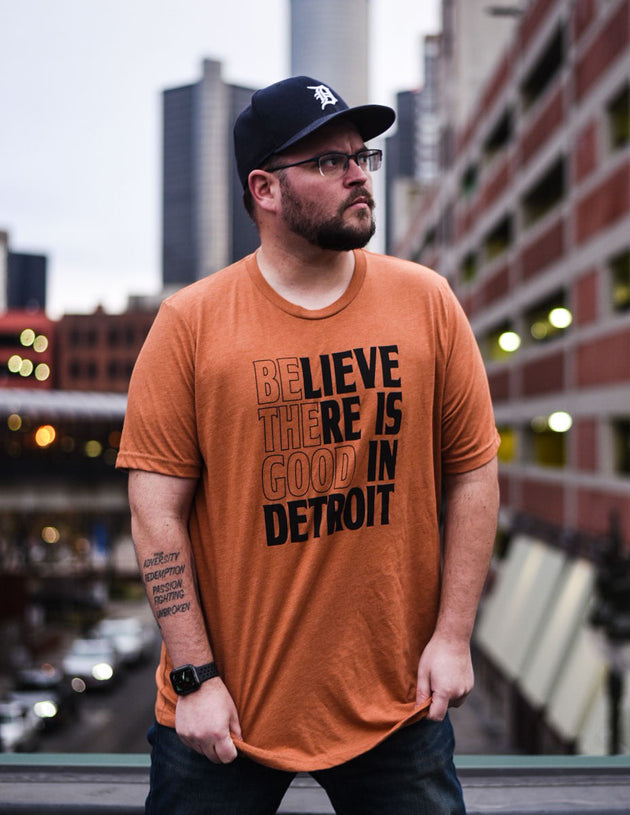 Believe There is Good in Detroit Tee – Detroit Respect