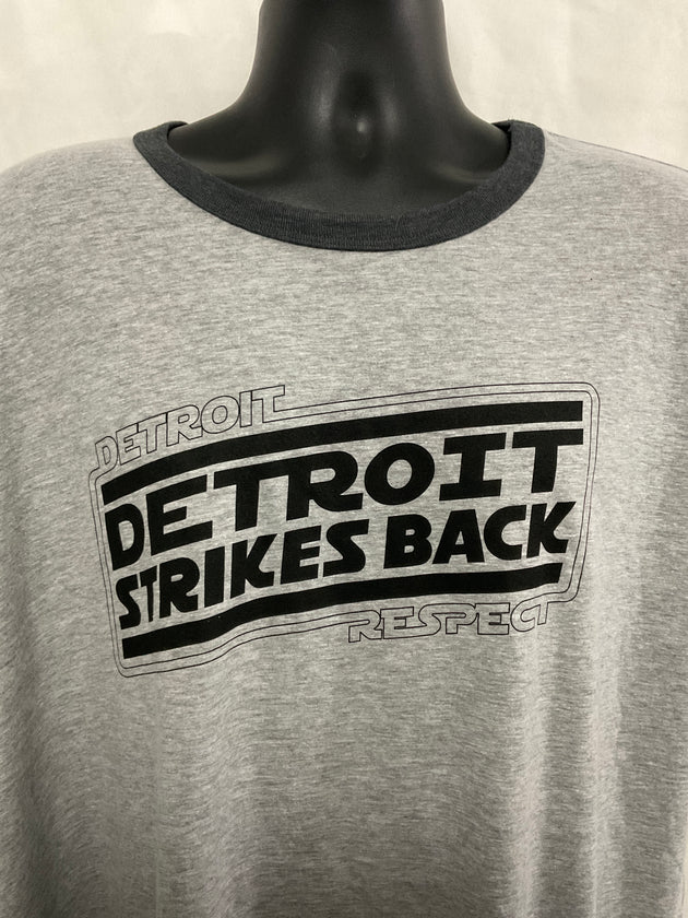 Detroit strikes back men’s ringer tee