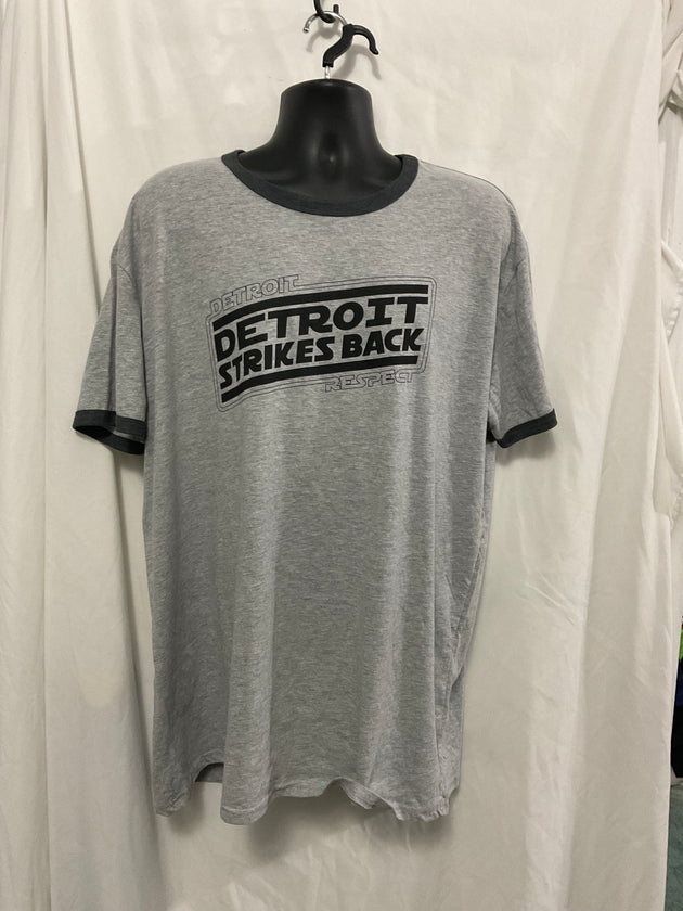 Detroit strikes back men’s ringer tee